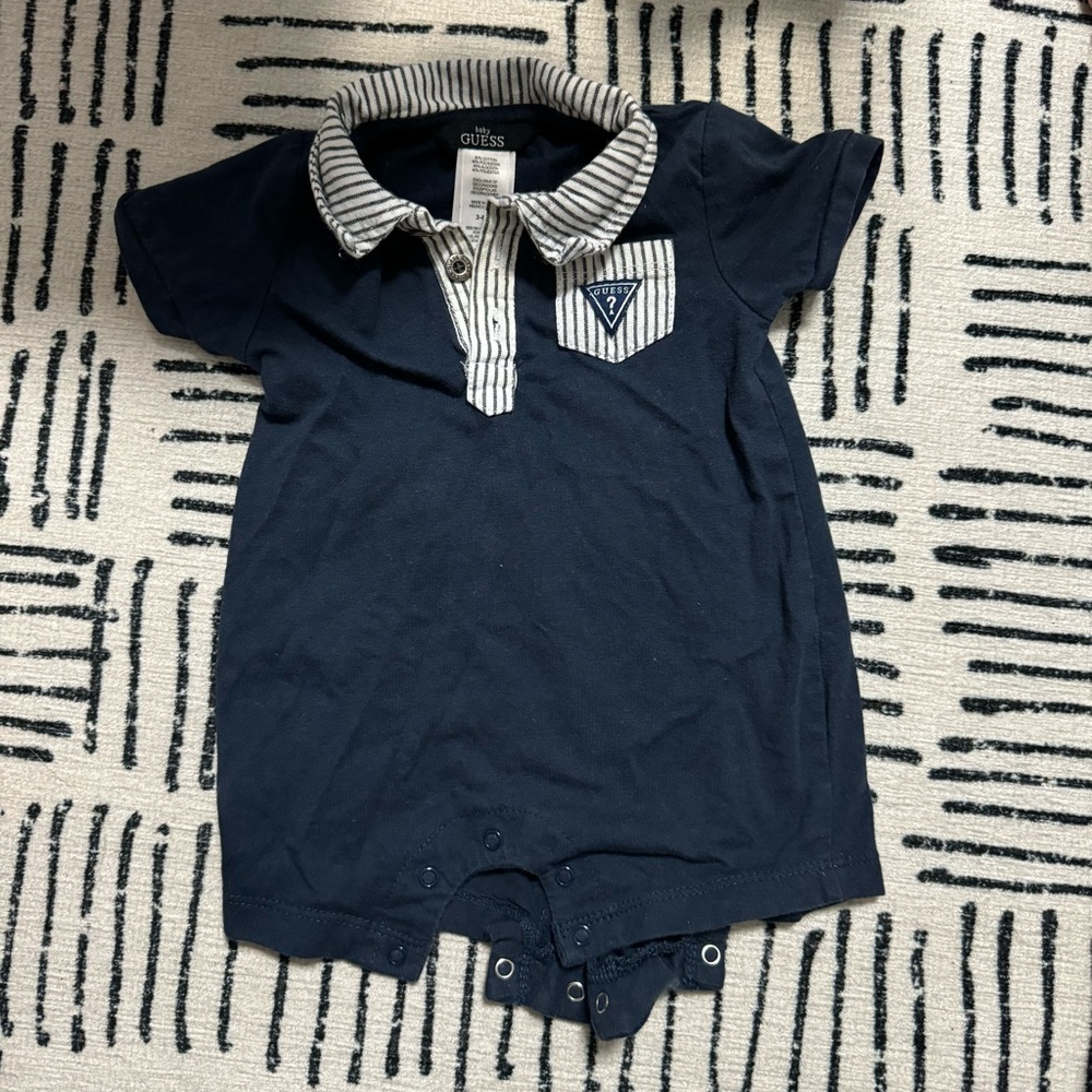 Guess baby boy shortall 3-6 months